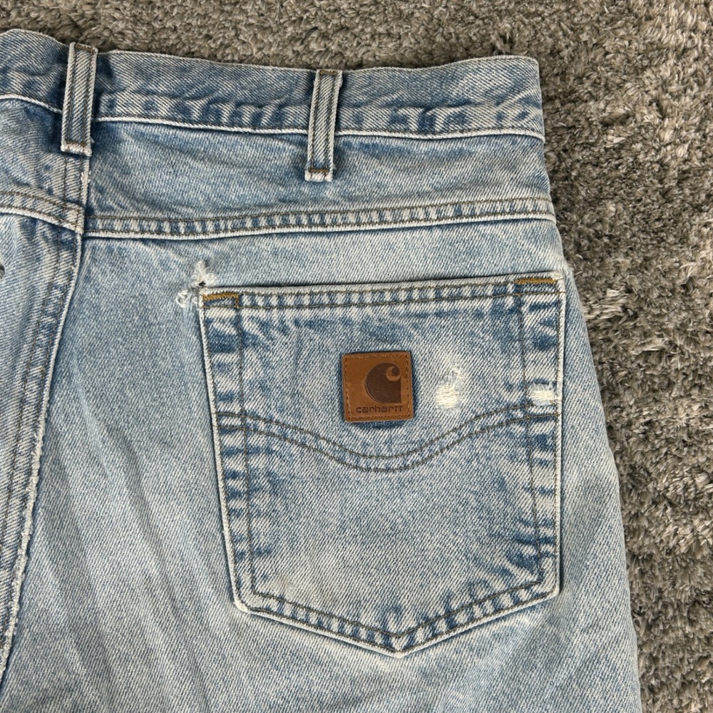 Carhartt Men's Light Blue Jeans